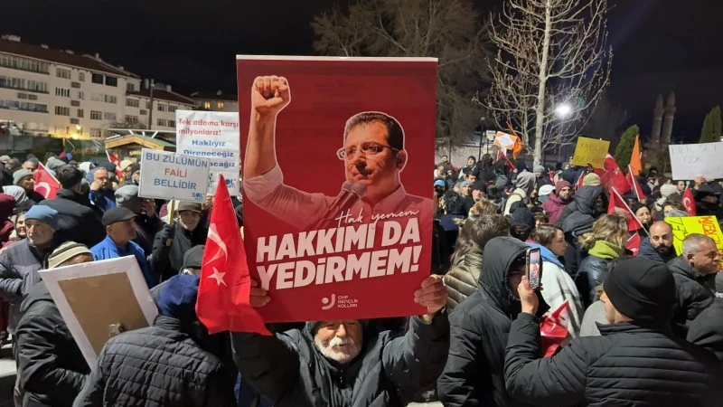 Sivas'ta Ekrem İmamoğlu yürüyüşü! 