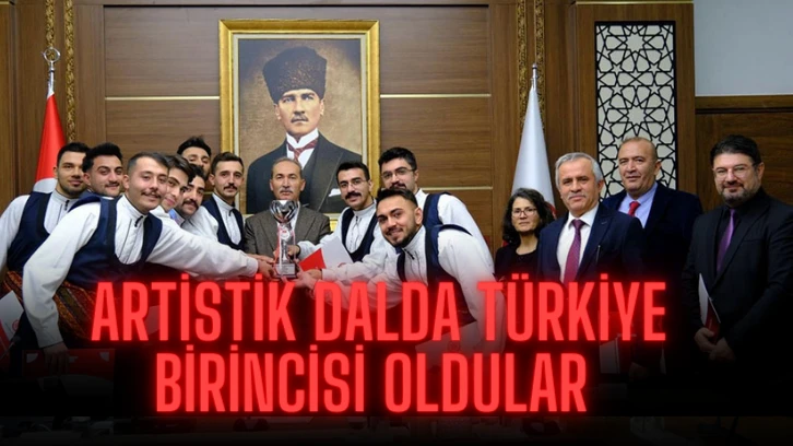 Artistik Dalda Türkiye Birincisi Oldular