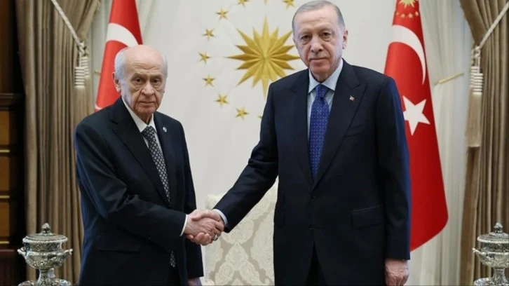 Cumhurbaşkanı Erdoğan ile Bahçeli Görüşmesi Başladı 