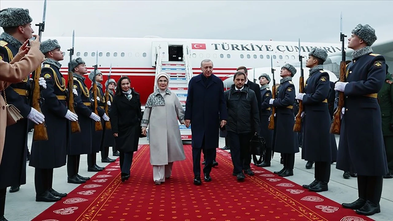 Cumhurbaşkanı Erdoğan Tataristan'da