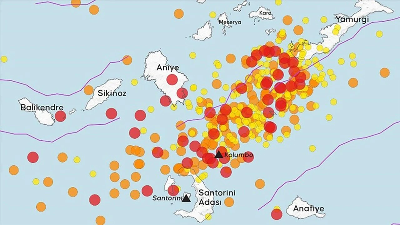 Ege Denizi'nde 4,5 büyüklüğünde deprem