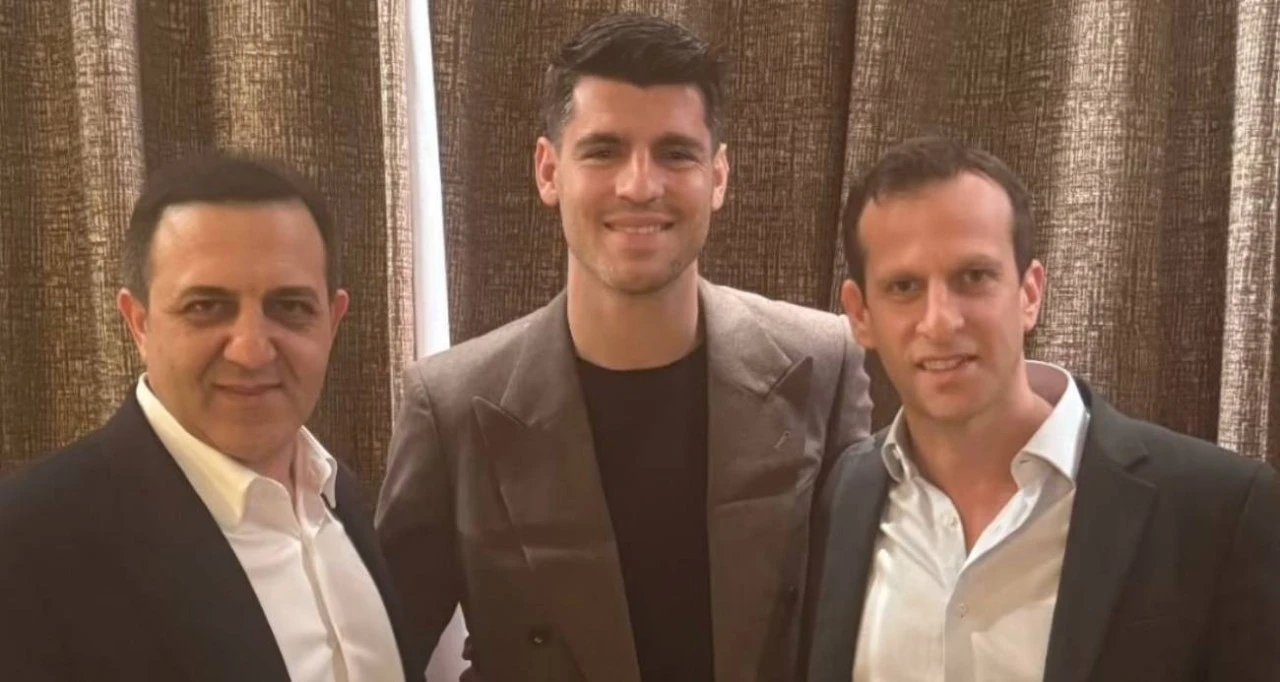 Galatasaray, Alvaro Morata'yı açıkladı