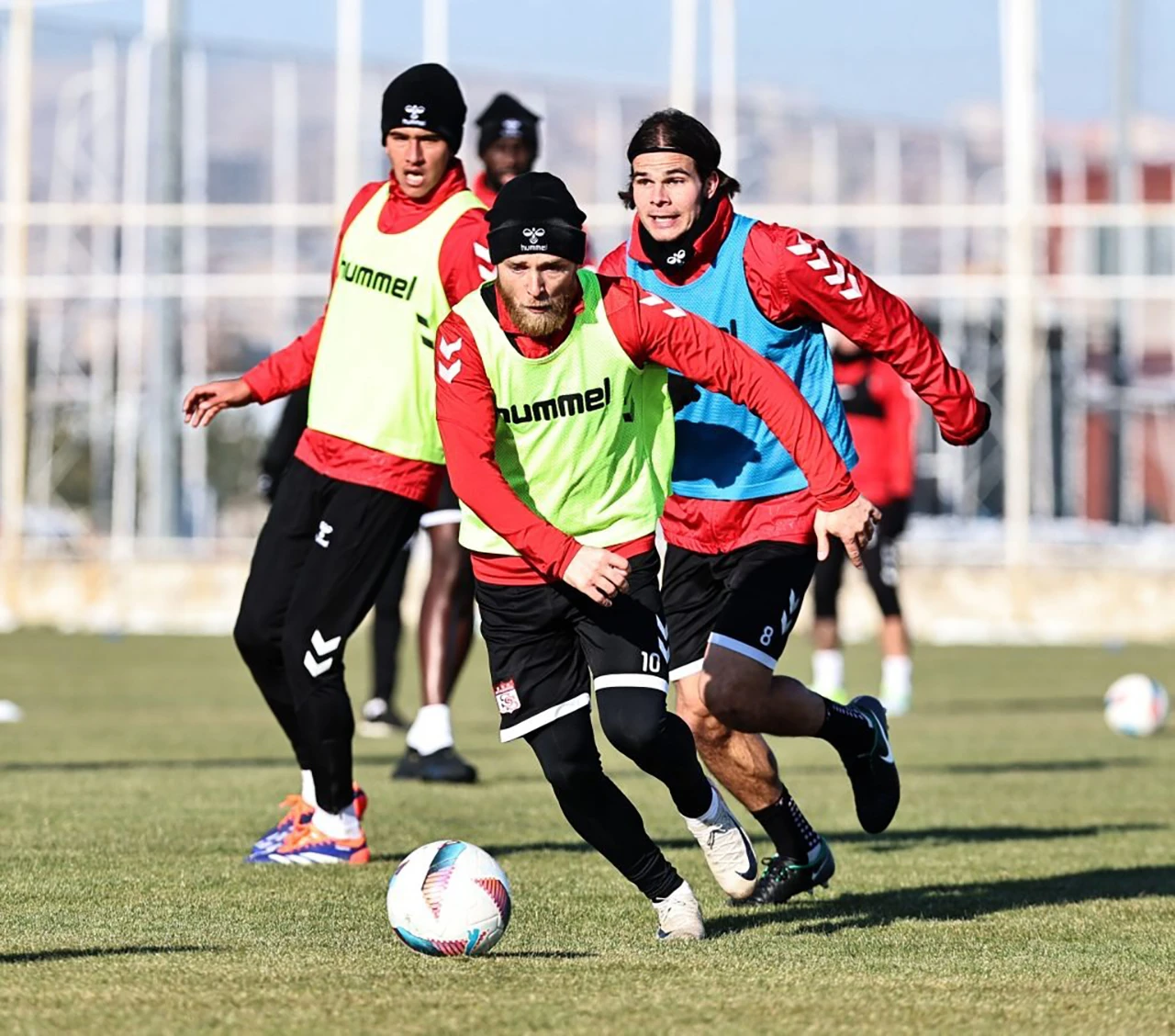 Sivas'ta Galatasaray Hazırlıkları Sürüyor! Sivasspor Çift Kale Maç Yaptı! 