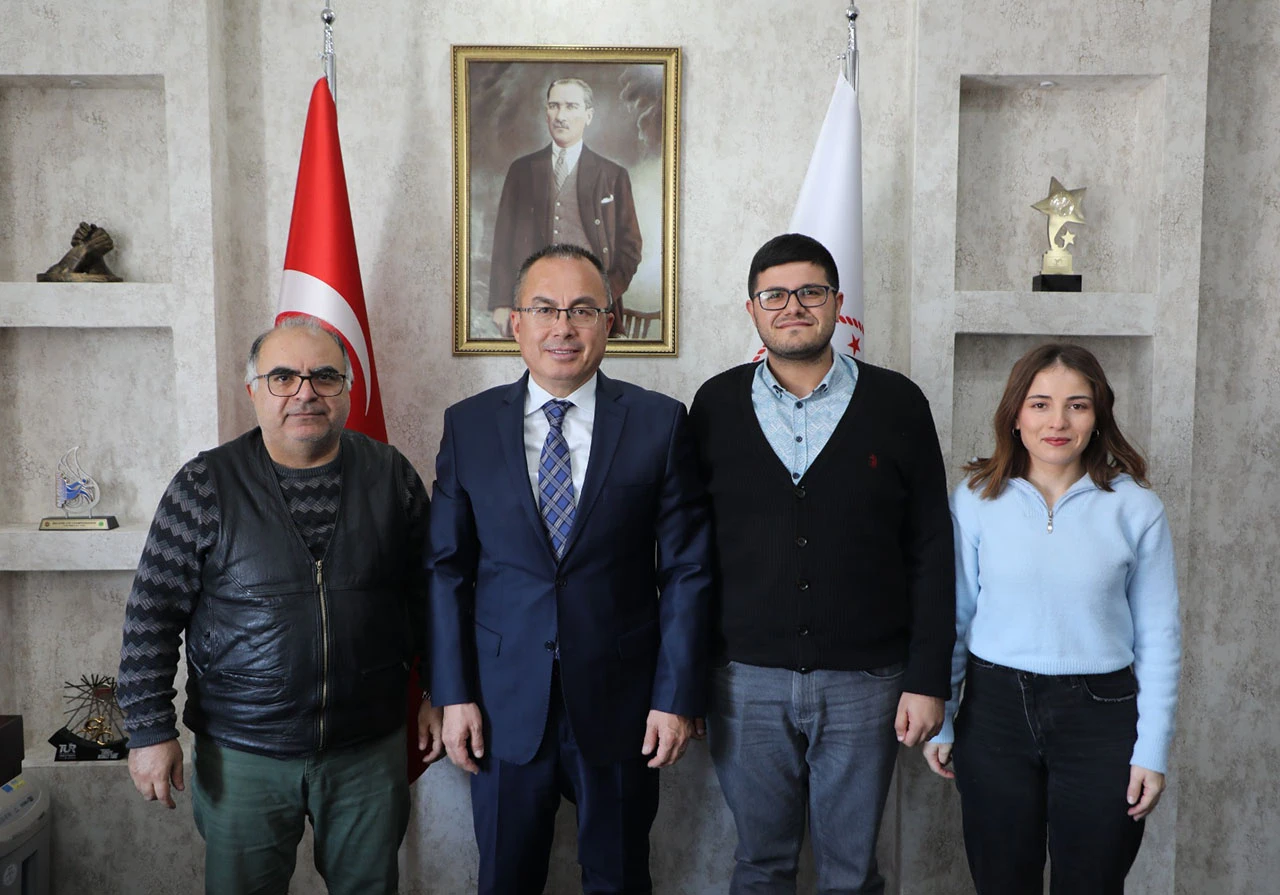 Gazetemizden  Sivas Gençlik ve Spor İl Müdürü Şahin Ertem'e Ziyaret! 