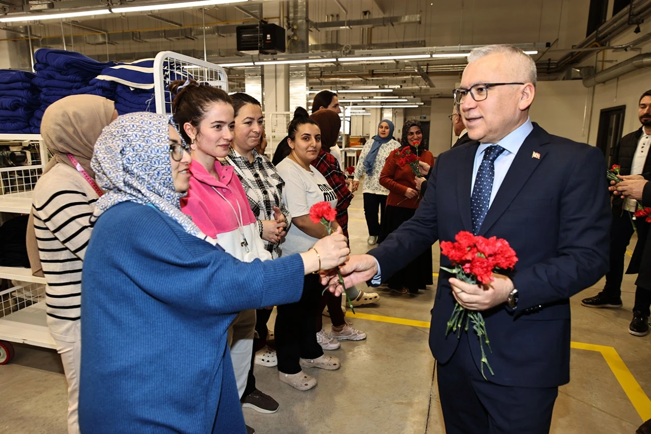 Kadın Çalışanlara Ziyaret 