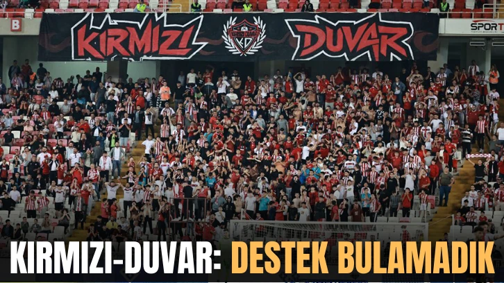 Kırmızı-Duvar:  Destek Bulamadık