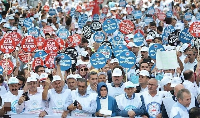 Memur-Sen'den 81 İlde Protesto 