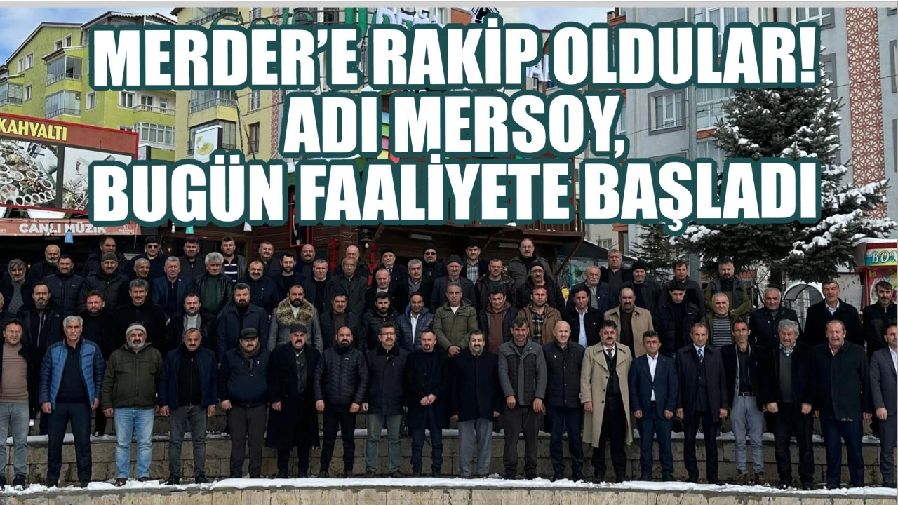 MERDER’e Rakip Oldular!  Adı MERSOY, Bugün Faaliyete Başladı