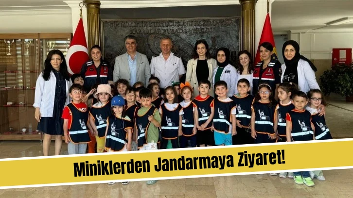 Miniklerden Jandarmaya Ziyaret! 