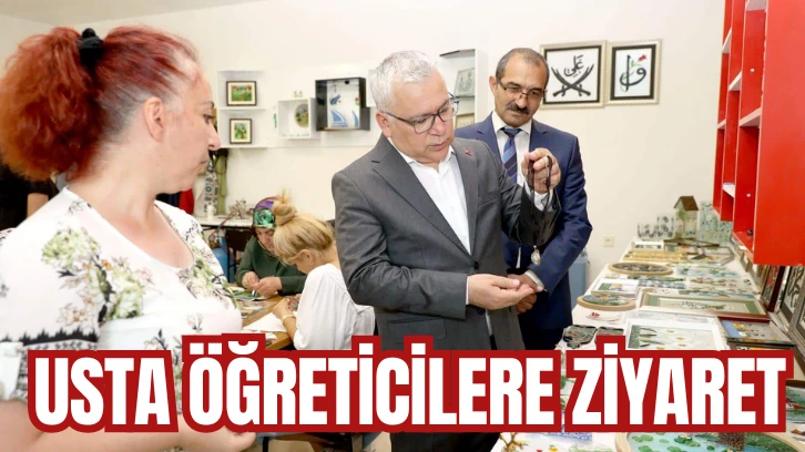 Usta Öğreticilere Ziyaret 