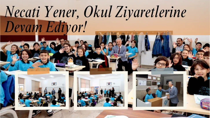 Necati Yener, Okul Ziyaretlerine Devam Ediyor!