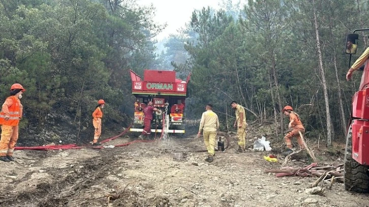 Orman Yangınlarıyla Mücadele Sürüyor 