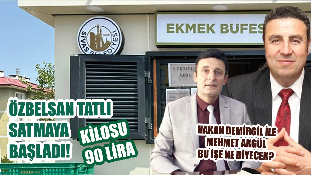 Özbelsan Tatlı Satmaya Başladı! Hakan Demirgil İle Mehmet Akgül Bu İşe Ne Diyecek?