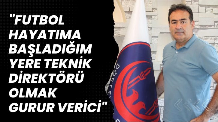 "Futbol Hayatıma Başladığım Yere Teknik Direktörü Olmak Gurur Verici"