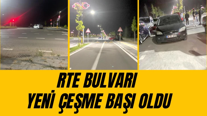 RTE Bulvarı Yeni Çeşme Başı Oldu