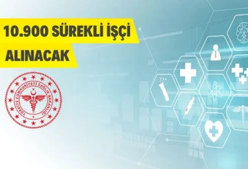 Sağlık Bakanlığı 10.900 Sürekli İşçi Alacak