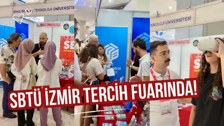 SBTÜ İzmir Tercih Fuarında! 