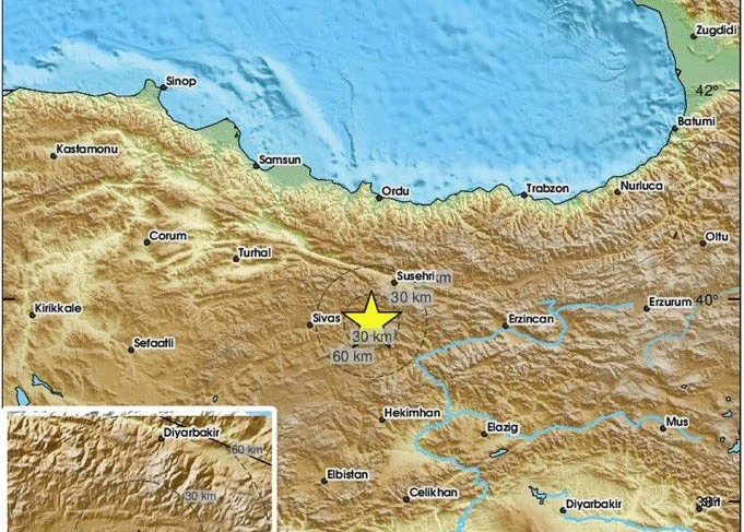 Sivas'ta Artçı Depremler Devam Ediyor! 