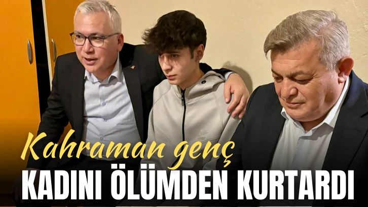 Sivas'ta Kahraman Genç Kadını Ölümden Kurtardı!