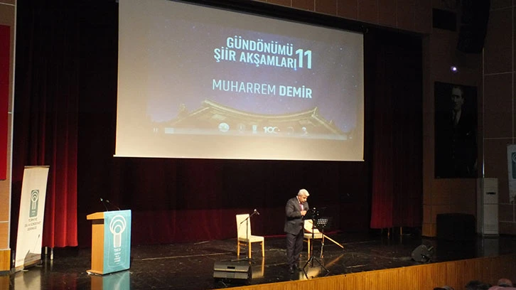 Sivas'ta "Gün Dönümü Şiir Akşamları" Programı Düzenlendi