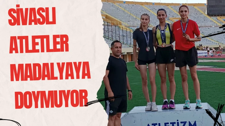 Sivaslı Atletler Madalyaya Doymuyor