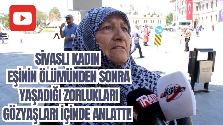 Sivaslı Kadın Eşinin Ölümünden Sonra Yaşadığı Zorlukları Gözyaşları İçinde Anlattı! 