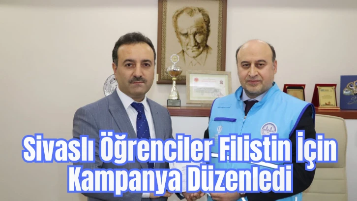 Sivaslı Öğrenciler Filistin İçin Kampanya Düzenledi 