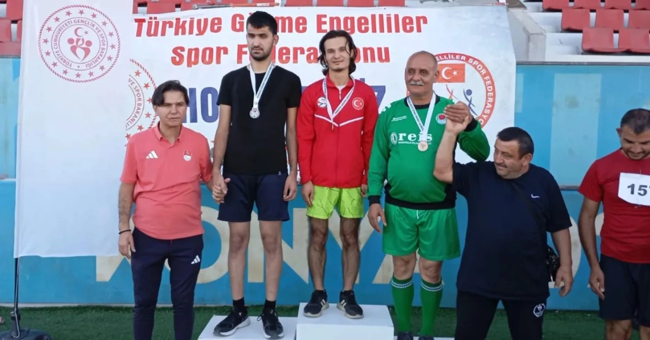 Sivaslı Sporcular “Görme Engelliler Atletizm Yarışları’nda Konya'ya Damga Vurdu!