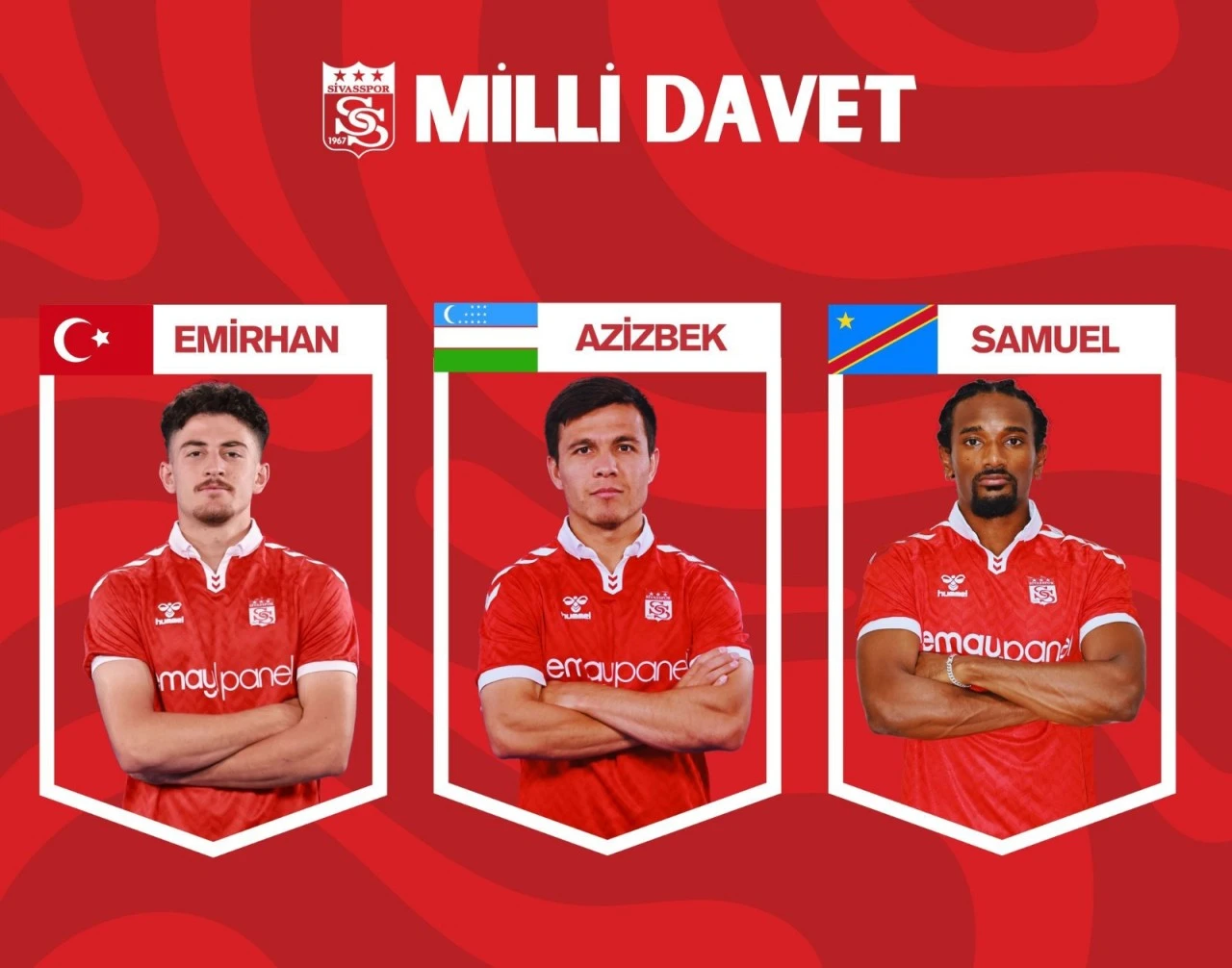 Sivasspor'da 3 İsim Milli Takıma Çağırıldı!