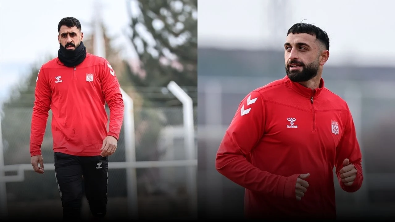 Sivasspor’da Tolga ve Efkan İlk İdmanına Çıktı