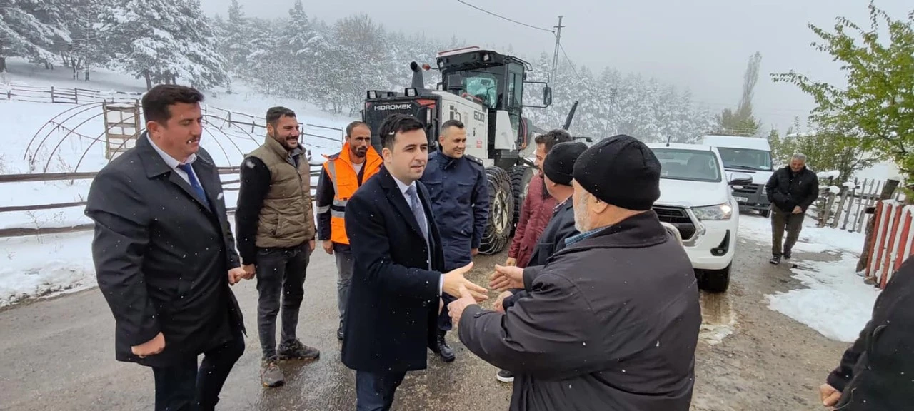 Suşehri Kaymakamı Yıldız köy ziyaretinde bulundu