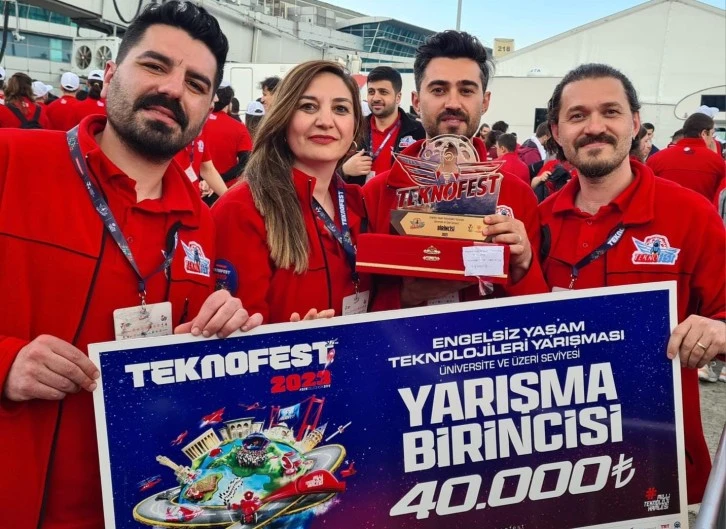 Teknofest’te  Birinci Oldular