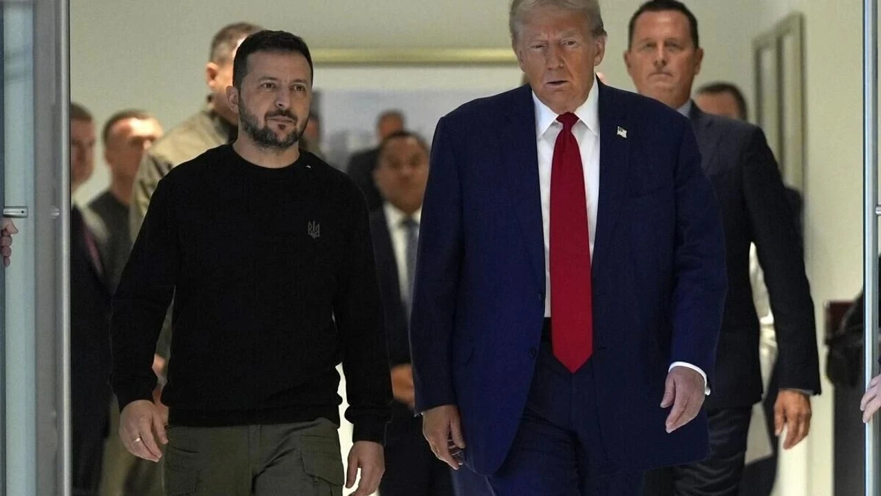 Trump, Zelenskiy ile bir araya gelecek