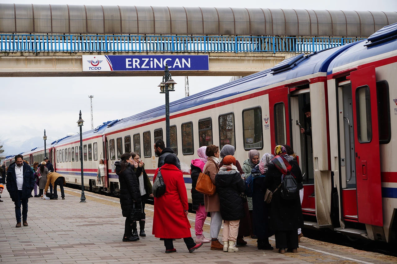 Turistik Doğu Ekspresinde Sömestir Yoğunluğu 