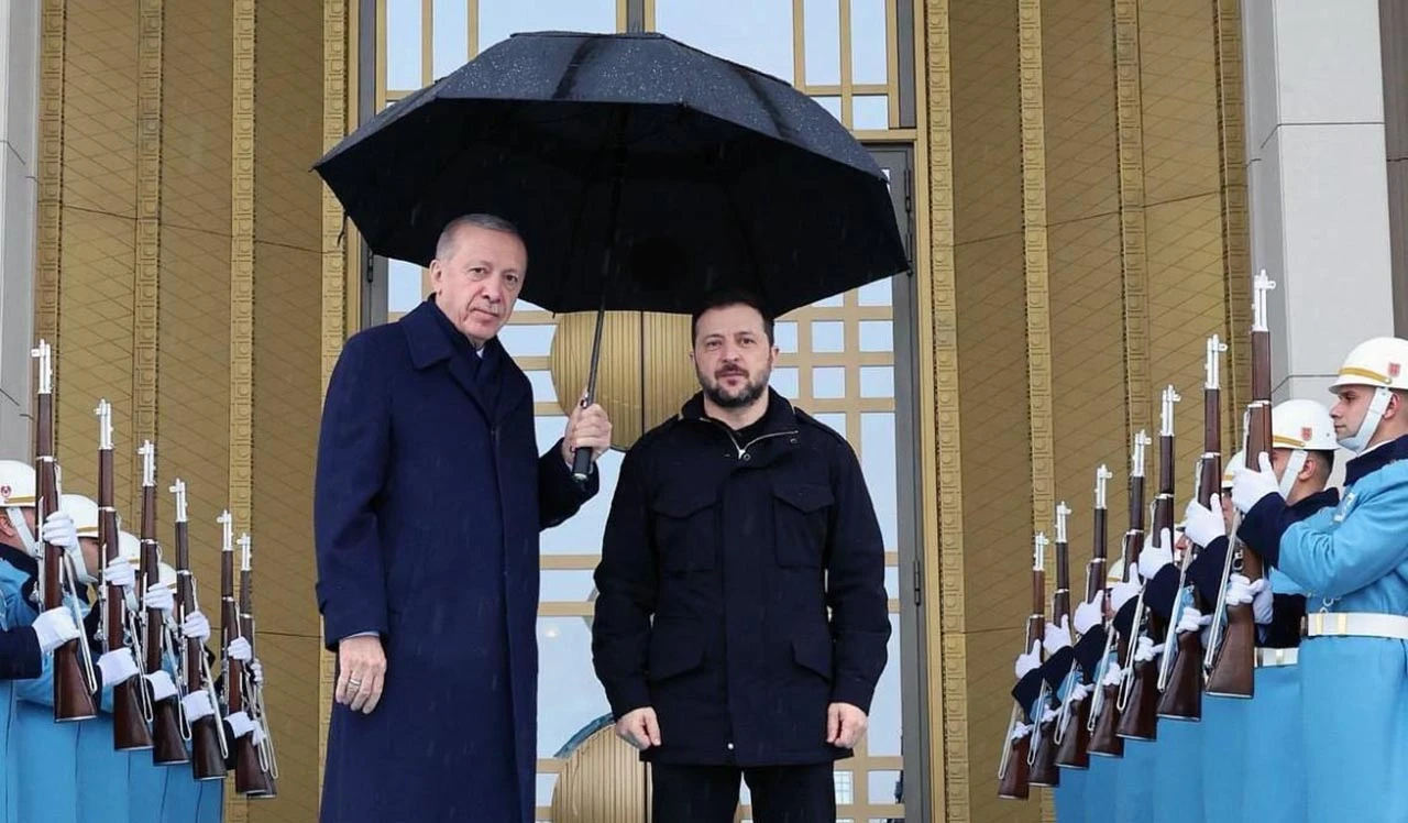 Ukrayna’nın Ankara Büyükelçiliği Hesabından Erdoğan Paylaşımı