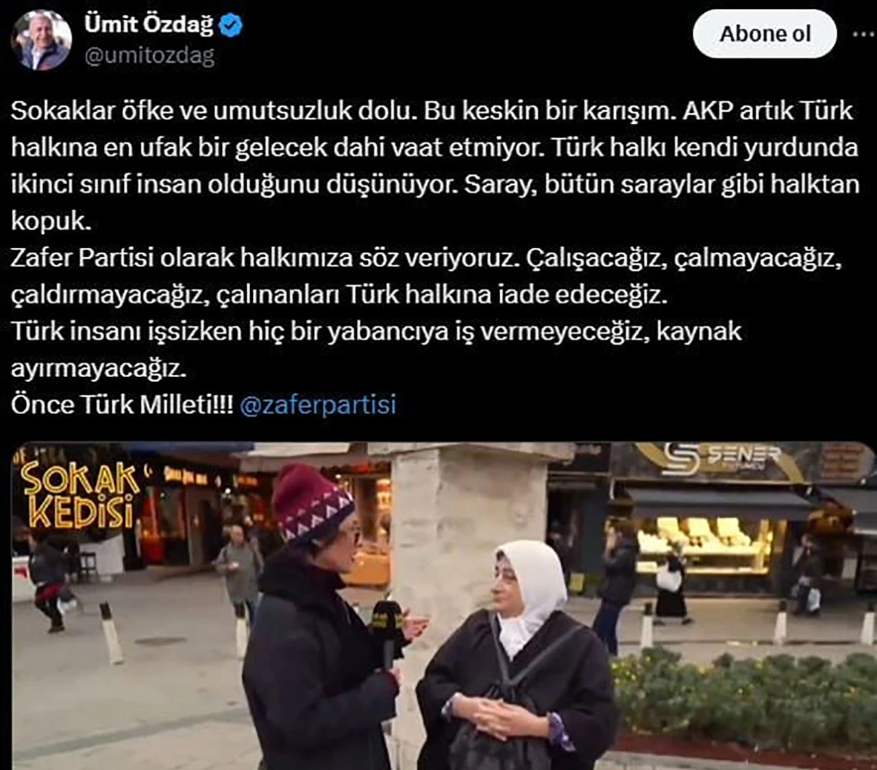 Ümit Özdağ'dan Asgari Ücrete Videolu Tepki! 