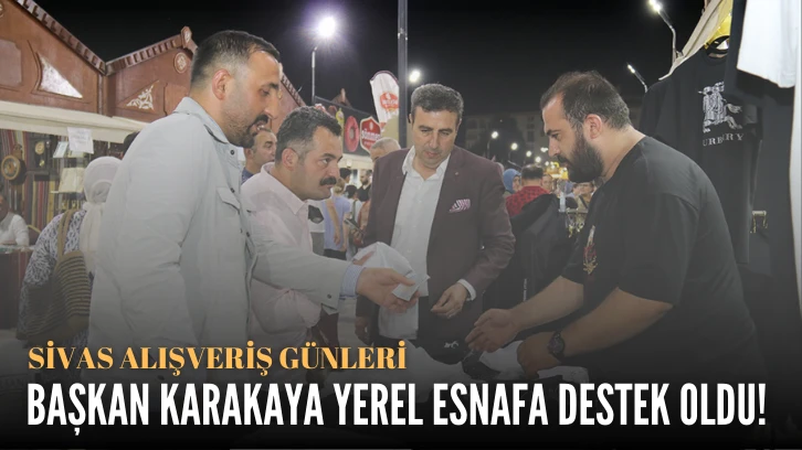 Yerel Esnafa  Destek Oldu 