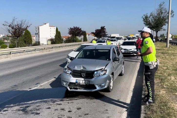 Zincirleme Trafik Kazası, 9 Yaralı 