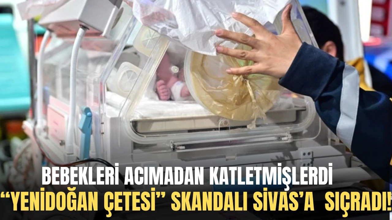 Bebekleri Acımadan Katletmişlerdi... &quot;Yenidoğan Çetesi&quot; Skandalı  Sivas’a  Sıçradı!