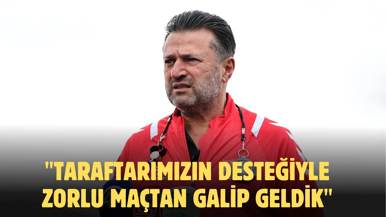 Bülent Uygun: &quot;Taraftarımızın Desteğiyle Zorlu Maçtan Galip Geldik&quot;