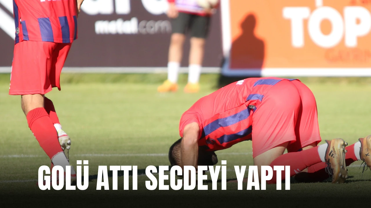 Golü Attı Secdeyi Yaptı! 