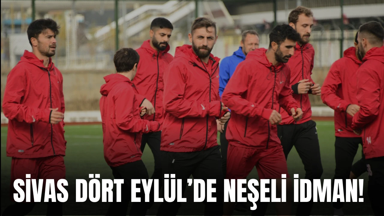 Sivas Dört Eylül’de Neşeli İdman!