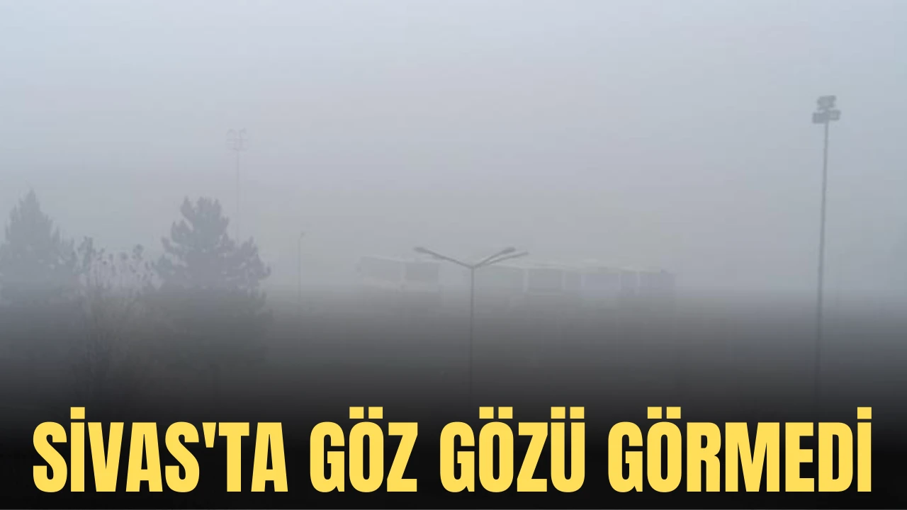 Sivas'ta Göz Gözü Görmedi 