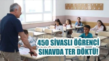 450 Sivaslı Öğrenci Sınavda Ter Döktü!