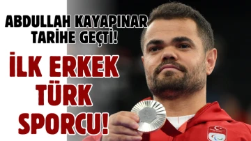 Abdullah Kayapınar Tarihe Geçti! İlk Erkek Türk Sporcu!