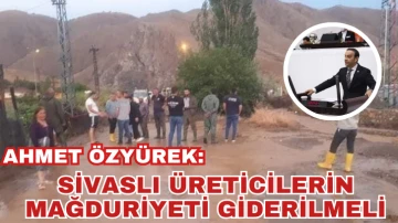 Ahmet Özyürek: Sivaslı Üreticilerin Mağduriyeti Giderilmeli