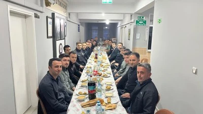 Akıncılar Kaymakamı Türkmen, polislerle iftar yaptı