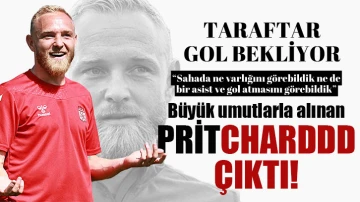 Alex Pritchard Boş Çıktı