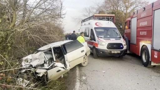 Anne ve Oğlu Feci Kazada Hayatını Kaybetti 