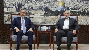 Bakan Fidan Hamas Lideriyle Görüştü 